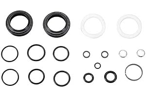 RockShox Am Fork Service Kit Basic (Incluye Antipolvo, Anillos de Espuma, Juntas tóricas) Recon Plata B1 RL (Boost) Unisex Adulto, Negro, Talla única