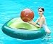 Produktbild Global Tronics Aufblasbare Avocado Riese mit Wasserball 65in 165cm, Whirlpool Pool Spielzeuge Schwimmen Sommer Sofa Luftmatratze Einhorn Flamingo Strand Schwimmring Party Floß Floatie