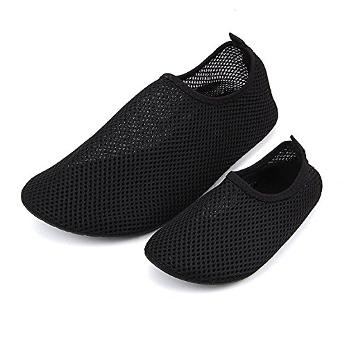 iBaste Wassersportschuhe Kinder und Erwachsene Wasserschuhe Strandschuhe Badeschuhe Surfschuhe Tanzschuhe Aquaschuhe für Jungen und Mädchen Rutschfeste Gummisohle Super leicht und Sehr gut gedämpft - 2