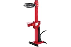 Youwise Compresseur De Ressort Amortisseur, 1.5T 3300lbs Compresseur Ressort Hydraulique, Kit De Réparation Professionnel De Voiture Compresseur à Ressort Réglable en Hauteur 7 Trous