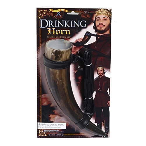 Forum Novelties Medieval cuerno para beber de prop