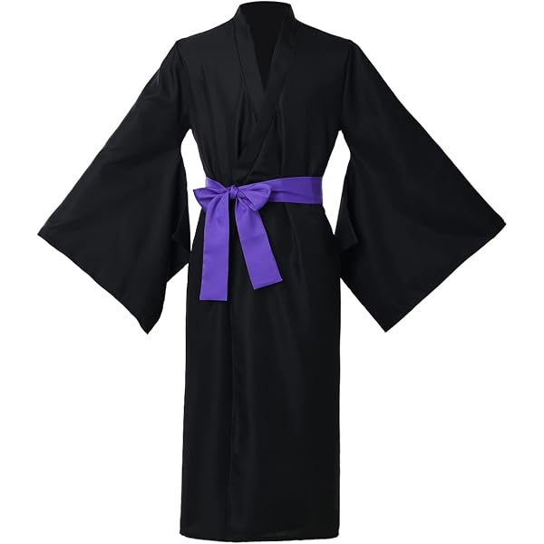 Kimono Homme Japonais Brodé En Coton - Robe Pyjama Yukata Haori Traditionnelle