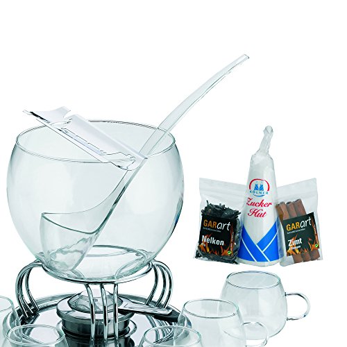 Kela 66169 Punsch-/ Bowle-Löffel, Glasklarer Kunststoff - 2