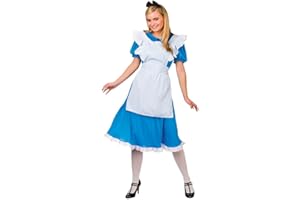 WICKED COSTUMES Adult Womens Storybook Alice Fancy Dress Costume – Medium (UK 14-16)