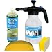 Produktbild ABACUS FOAM MASTER Sanitär-Set (7267) --- 1x Schaumsprüher, 1x 1000 ml PROXIS PLUS hochaktiver Sanitärreiniger, 1x Autoschwamm, 1x Haushaltsschwamm - Pumpsprüher Badreiniger Urinsteinentferner