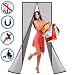 Produktbild WISKEO Magnet Fliegengitter BalkontüR MüCkenschutz, Magnetisch, Volle GrößE, Netz VorhäNge, Klettverschluss, Pet freundlich, Wohnzimmer - Schwarz 140x210cm
