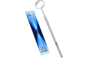 YSCARE Specchio dentale cura orale igiene dentale specchio dentista ispezioni denti cura orale quotidiana della bocca Strumento di estensione Utilizzato anche per le estensioni delle ciglia