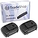 Produktbild 2x Trade-Shop Hochleistungs Li-Ion Akku, 18V / 2000mAh ersetzt Rockwell RW9161 Worx WA3512.1 für AL-KO Rasentrimmer GTLi, Trimmer GTLi, HT 18V Li, Rockwell RK2800K2, RC2804K2, Worx RW9161, WG151.5, WG251.5, WG251, WG540, WG891
