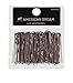 Produktbild AMERICAN DREAM Pack of 100 x Haarklammern - braun - glatt - 2 inch / 5 cm Länge, 1er Pack (1 x 60 g)
