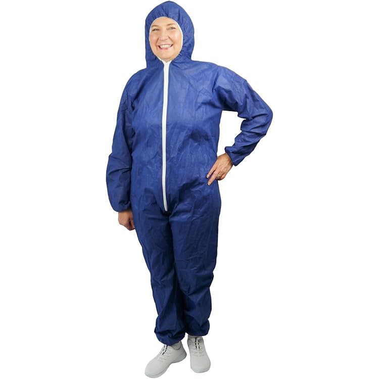 Wegwerpoveralls Tyvek LABO, CHF7S, cat. III, wit, maat XL