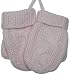 Baby Girls Pink 100% Cashmere Mittens Size S (6-12mths)