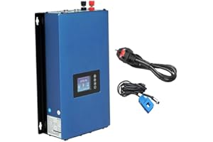 Y&H 1000W Grid Tie Inverter Stackable with Power Limiter Sensor DC26-60V Solar Input AC190V-260V Output