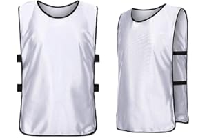 Cheuling 12 Stück Sport Trikot Leibche Fußball Trainingsleibchen für Kinder und Erwachsene, Markierungshemd Trainingsleibchen Team-Spiel Bibs für Herren Damen Senioren Junioren