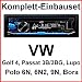 Produktbild Komplett-Set Golf 4 Passat 3B 3BG Polo 6N 9N Lupo JVC KD-R871BT Autoradio BT USB