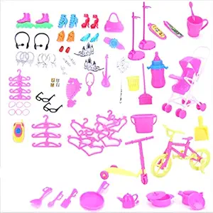 BHOOLU&GOOLU Doll Accessories - 95 pcs set