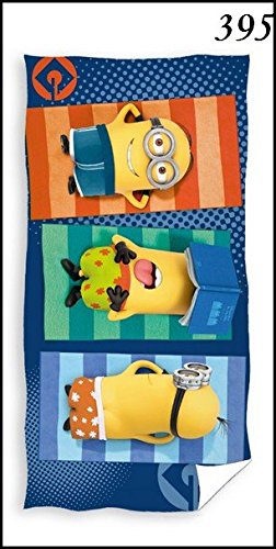 Kinder Duschtuch Badetuch 70x140 395 Minions