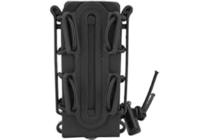 WARMHEARTTING Porta Caricatore for 9mm Pistola Rivista Borsa Porta Caricatori Zaino tattico Vest Molle Accessori