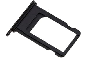 MAINHATTAN MOBILE Nano SIM Kartenhalter für Apple iPhone 7 Plus, Original Ersatzteil, Schwarz Glänzend