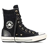 all star Converse Damen Stiefel Chucks Leder Schwarz 549593C CT As Hi-Rise Boot Material Black, Groesse:36.5 EU/4 UK/4 US/23 cm