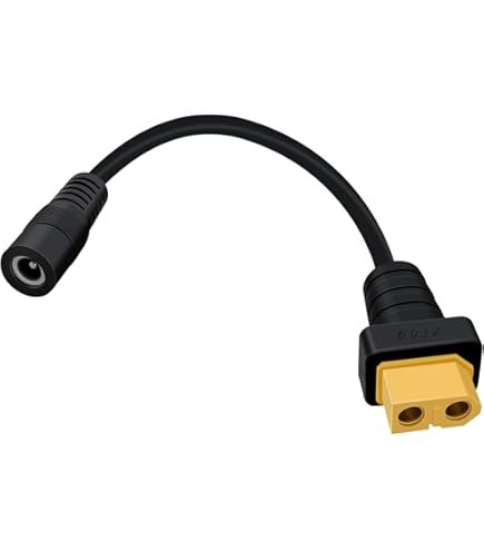 TATTU 2500mAh 2S 7.4V Ersatz-Lipo Batterie mit DC3.5mm Stecker für Fatshark Goggles