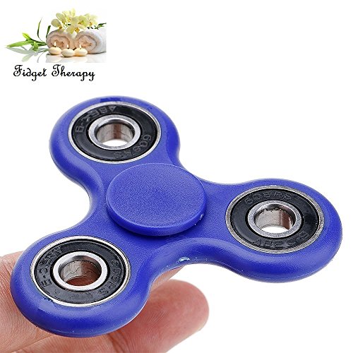 C63 Blue High Quality Fidget Spinner. Retail Boxed - Decompression Hand Spinner Toy With Premium Hybrid Ball Bearings