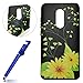 Produktbild Xiaomi Note 4 Hülle,Schwarz Silikon Case für Xiaomi MI Note 4,MoreChioce Schön 3D Ginkgo Biloba Muster Weich Silikon Ultra Dünn TPU Protective Silikonhülle Hybrid Back Cover Stoßfest Kratzfeste Kristall Flexible Gel Case Defender Bumper für Xiaomi MI Note 4 + 1x Blau Stylus Stift