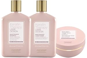 ALFAPARF MILANO Alfaparf Keratin Therapy Lisse Design Shampoo 250ml Conditioner 250ml Mask200ml