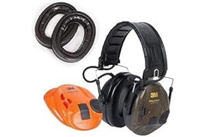 Set enthält 3M Peltor Sporttac Gehörschutz und kühlende Avalle Gel-Ohrpolster | aktiver Gehörschutz
