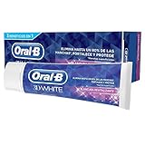 pasta dental oral b 3d white 3 beneficios en 1: blanqueamiento, fortalecimiento y protección frente a las manchas