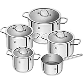 Zwilling 663300000 5 Par&ccedil;a Tencere Seti, G&uuml;m&uuml;ş