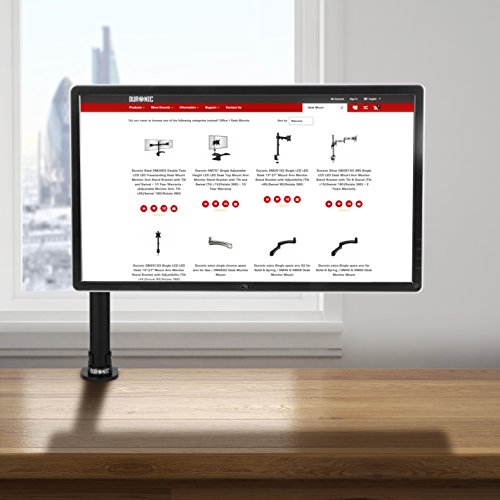 Duronic DM251X3 Monitor-Tischhalterung für einen LCD/LED Computer Bildschirme / Fernsehgeräte mit Neig und Rotierfunktion - 2