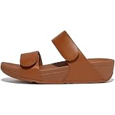 FITFLOP Lulu ayarlanabilir deri kaydırıcı Terlik Kadın