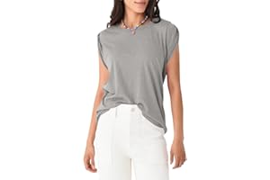 Imily Bela Damskie T-shirty, czapka z kółkami, okrągły dekolt, luźny, na lato, basic, bluzki.