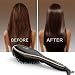 Hair Straighteners, USpicy Hair Straightening Brush US-FS005 with Heat Resistant Glove, Adjustable Temperature (160? - 230?), Auto Lock, 30 min Timer and Anti-Scald