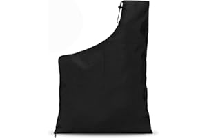 HABNI 1 Pezzi Sacco Di Raccolta Sottovuoto Per Soffiatore Per Foglie 1 Pezzo Sacco Per Soffiatore Per Foglie 65 X 45 Cm Sacco Di Raccolta Sostitutivo Per Soffiatore Per Foglie Oxford Impermeabile (Ner