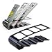 Produktbild Lezed Fernbedienung Halter Fernbedienungshalter Commander Fernbedienungshalter TV Stift Bleistift Remote Organizer mit 4 Geräumigen Fächern für Wohnzimmer und Büro