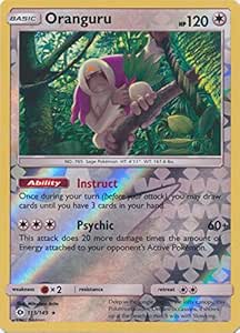 Oranguru 113 149 Holo Rare Reverse Holo Pokemon Sun Moon