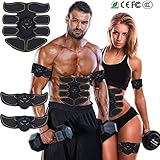 【Trainings zeit】.Ungefähr 10 Minuten / Zeit, 1-2 Mal / Tag.Sie können jeweils einen anderen Modus und eine andere Intensität auswählen, um den gewünschten Muskeltrainingseffekt zu erzielen.Optional sind 6 Simulationsmodi und 10 Intensitätsstufen verfügbar, um die Fettverbrennung und den Muskelaufbau zu unterstützen.