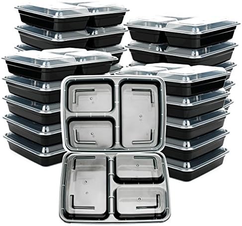 Healthy Living 7 Piece Portion Control Containers Kit with COMPLETE GUIDE, Multi-Colored Coded System, 100% Leak Proof - Comparable to 21 Day Fix!