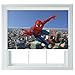 Produktbild Spiderman Stil Verschiedene Größen Black Out Rollo für Schlafzimmer Badezimmer Küche und Wohnwagen AOA®, audi, spiderman 5ft/152cm