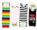 Simplicity Toddler Kids Leg Warmers, 4 Styles, Pig / Panda / Bears / Rainbow , Size: One Size