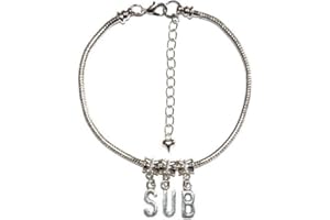 SEXYJEWELS-CO-UK Sub Euro Fußkettchen Submissive Slave Fußkettchen Armband – Sexy Jewels