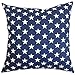 Produktbild Das Kissen Collection queen-pp-stars-blue-c100 Sitara Sterne Betten Sham, blau, Queen/50,8 x 76,2 cm
