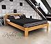 Produktbild Neue robuste Bed "Sara" Kiefer massiv Holz, Eiche, Erle, Walnuss, ALDER, 150 x 200 cm