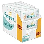 Pampers Sensitive Baby Wipes - Pack of 18 (Total 1008 Wipes)
