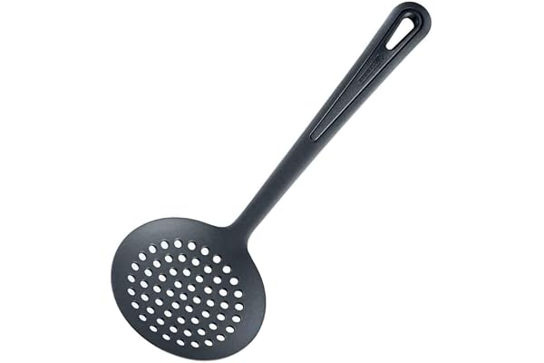 Westmark Écumoire/Louche à égoutter ou écumer, longueur : 32,2 cm, Gentle, Noir, 28502270