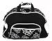 Produktbild Little Company PF17.07 - Trolly Wickelreisetasche, Power Flower Trolly, Farbe: schwarz und Blumendruck schwarz/weiss (black print black white)