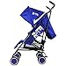 Zeta Citi Stroller Buggy Pushchair - Navy (Complete With Footmuff + Raincover)