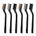 Produktbild Tubala Mini Drahtbürste Set für Schweißen Schlacken- und Rost, Nylon, Messing und Edelstahl, 6 Stück