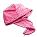 Bath Towel Hair Dry Hat Cap Hair Drying Towel Lady Bath Tool Pink